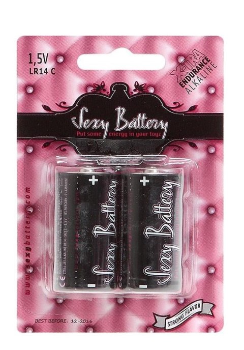 SEXY BATTERY ALKALINE 2PC. BLISTER C SEXY BATTERY ALKALINE 2PC. BLISTER C