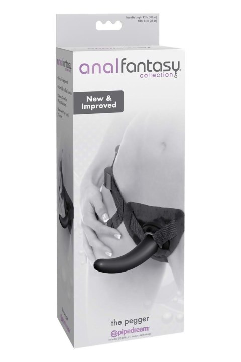 ANAL FANTASY COLLECTION THE PEGGER BLACK ANAL FANTASY COLLECTION THE PEGGER BLACK