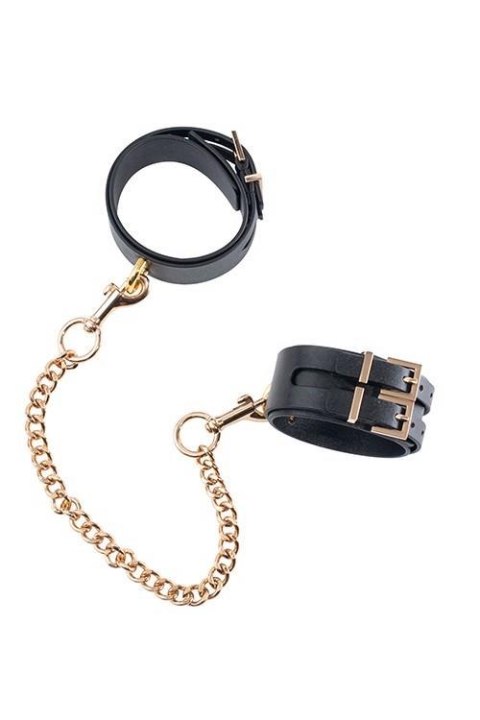 GP PREMIUM ANKLE CUFFS WITH CHAIN BLACK GP PREMIUM ANKLE CUFFS WITH CHAIN BLACK