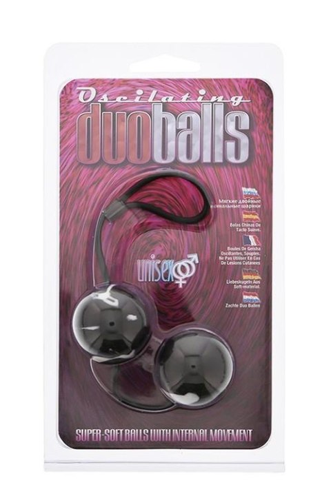 MARBILIZED DUO BALLS - BLACK MARBILIZED DUO BALLS - BLACK
