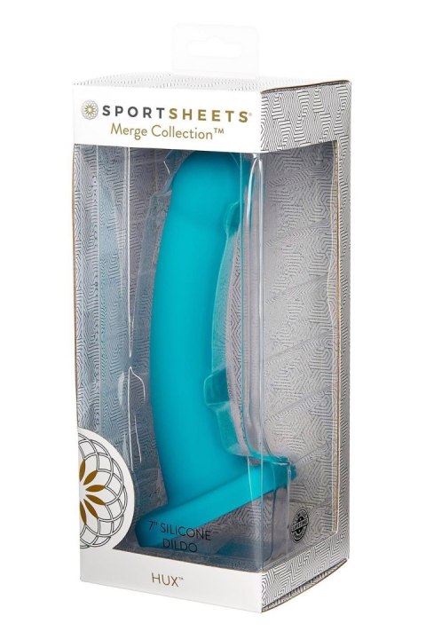 SPORTSHEETS HUX TURQUOISE 7INCH SUCTION CUP SPORTSHEETS HUX TURQUOISE 7INCH SUCTION CUP