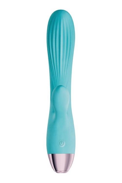 A&E EVES PULSATING DUAL MASSAGER BLUE A&E EVES PULSATING DUAL MASSAGER BLUE