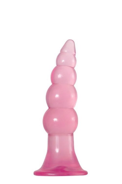 A&E FUN JELLY BUTT PLUGS PINK
