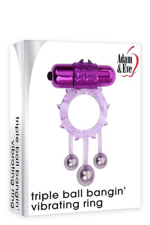 A&E TRIPLE BALL BANGIN VIBRATING RING A&E TRIPLE BALL BANGIN VIBRATING RING