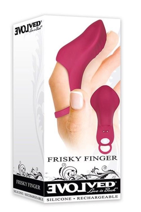 EVOLVED FRISKY FINGER BURGUNDY EVOLVED FRISKY FINGER BURGUNDY