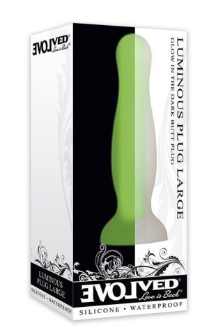 EVOLVED LUMINOUS PLUG LARG GREEN
