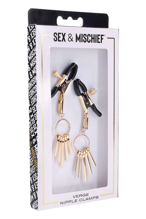 SEX AND MISCHIEF VERGE NIPPLE CLAMPS SEX AND MISCHIEF VERGE NIPPLE CLAMPS