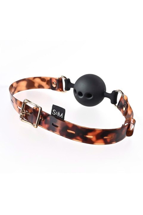 SPORTSHEETS AMBER BALL GAG SPORTSHEETS AMBER BALL GAG