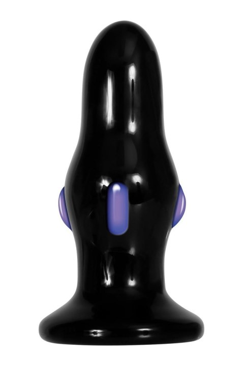 A&E REAR ROCKER VIBRATING GLASS ANAL PLUG A&E REAR ROCKER VIBRATING GLASS ANAL PLUG