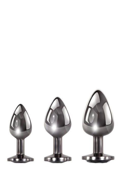 BLACK GEM ANAL PLUG SET BLACK GEM ANAL PLUG SET