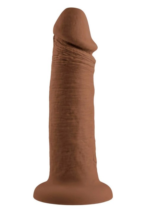 EVOLVED 6INCH VIBRATING DONG, DARK FLESH EVOLVED 6INCH VIBRATING DONG, DARK FLESH