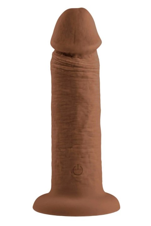 EVOLVED 6INCH VIBRATING DONG, DARK FLESH EVOLVED 6INCH VIBRATING DONG, DARK FLESH