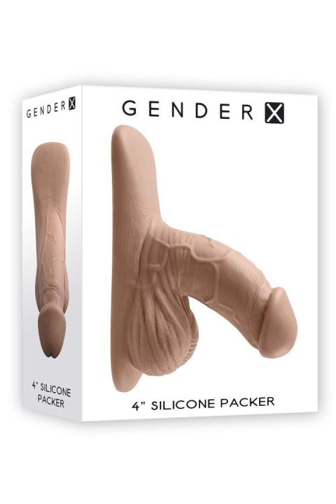 GENDER X 4" SILICONE PACKER MEDIUM GENDER X 4" SILICONE PACKER MEDIUM