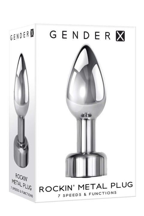 GENDER X ROCKIN' METAL PLUG GENDER X ROCKIN' METAL PLUG