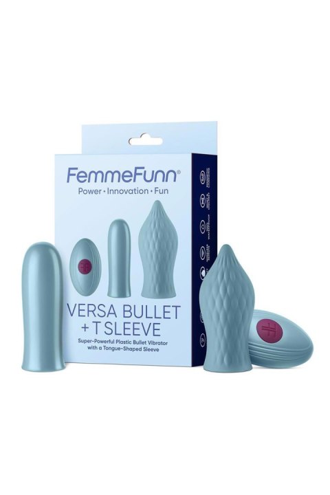 FEMMEFUNN VERSA BULLET WITH T SLEEVE LIGHT BLUE FEMMEFUNN VERSA BULLET WITH T SLEEVE LIGHT BLUE