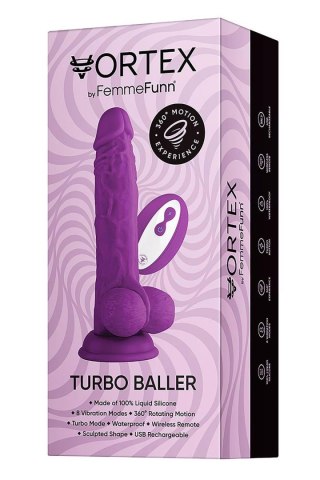 FEMMEFUNN WIRELESS TURBO BALLER PURPLE