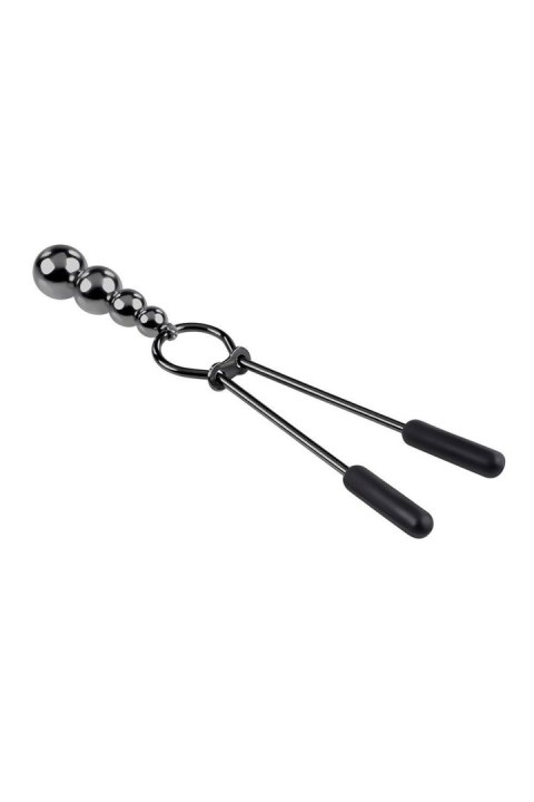 SELOPA BEADED NIPPLE CLAMPS BLACK CHROME SELOPA BEADED NIPPLE CLAMPS BLACK CHROME