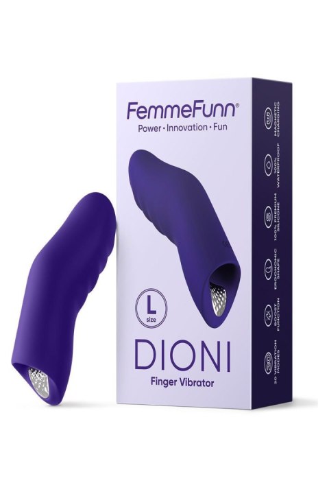 FEMMEFUNN DIONI LARGE-DARK PURPLE FEMMEFUNN DIONI LARGE-DARK PURPLE