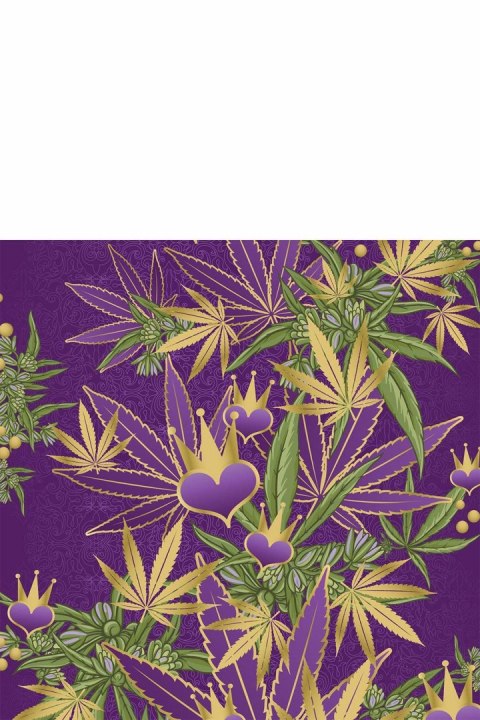 PRINTS CHARMING BUZZED 5" MINI VIBE PURPLE HAZE PRINTS CHARMING BUZZED 5" MINI VIBE PURPLE HAZE