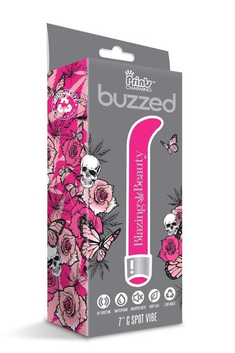 PRINTS CHARMING BUZZED 7" G SPOT VIBE BLAZING BEAUTY PRINTS CHARMING BUZZED 7" G SPOT VIBE BLAZING BEAUTY