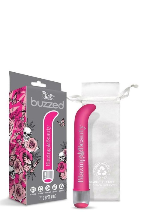 PRINTS CHARMING BUZZED 7" G SPOT VIBE BLAZING BEAUTY PRINTS CHARMING BUZZED 7" G SPOT VIBE BLAZING BEAUTY