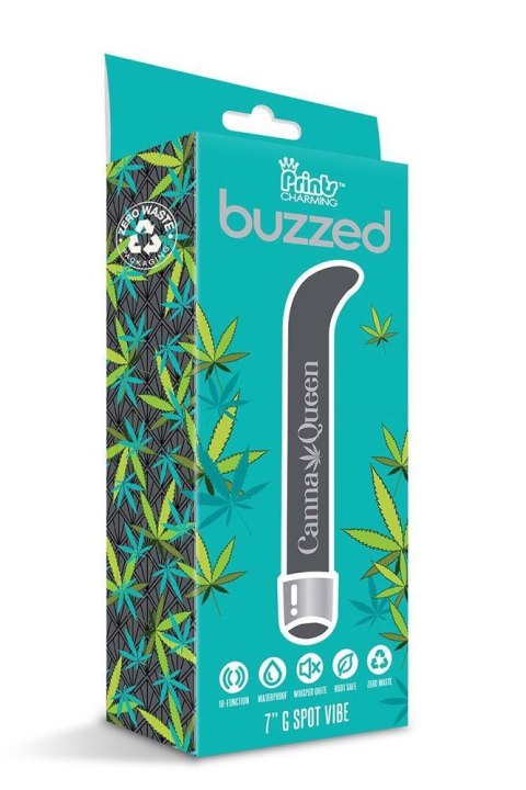 PRINTS CHARMING BUZZED 7" G SPOT VIBE CANNA QUEEN PRINTS CHARMING BUZZED 7" G SPOT VIBE CANNA QUEEN