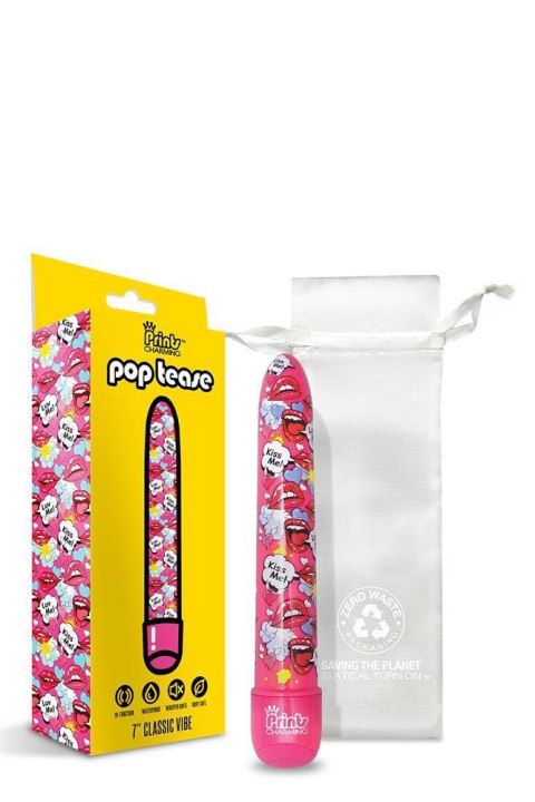 PRINTS CHARMING POP TEASE 7" CLASSIC VIBE KISS ME PINK PRINTS CHARMING POP TEASE 7" CLASSIC VIBE KISS ME PINK