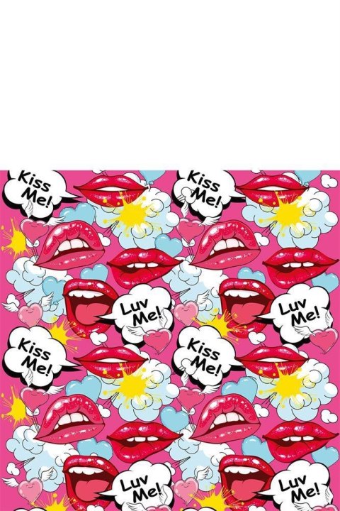 PRINTS CHARMING POP TEASE 7" CLASSIC VIBE KISS ME PINK PRINTS CHARMING POP TEASE 7" CLASSIC VIBE KISS ME PINK