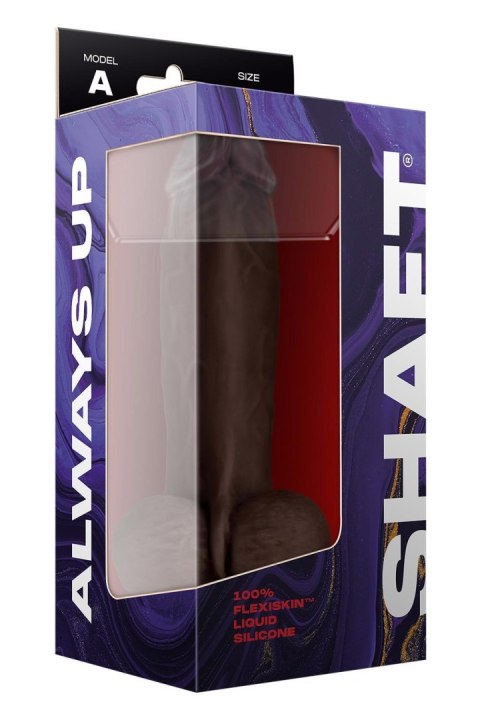 SHAFT MODEL A 8.5 INCH LIQUIDE SILICONE DONG WITH BALLS MAHOGANY SHAFT MODEL A 8.5 INCH LIQUIDE SILICONE DONG WITH BALLS MAHOGANY