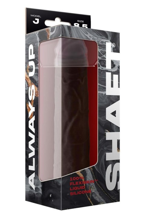 SHAFT MODEL J 8.5 INCH LIQUIDE SILICONE DONG MAHOGANY SHAFT MODEL J 8.5 INCH LIQUIDE SILICONE DONG MAHOGANY