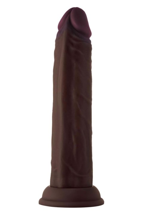 SHAFT MODEL J 8.5 INCH LIQUIDE SILICONE DONG MAHOGANY SHAFT MODEL J 8.5 INCH LIQUIDE SILICONE DONG MAHOGANY