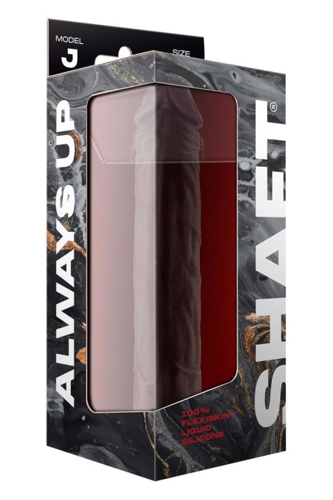 SHAFT MODEL J 9.5 INCH LIQUID SILICONE DONG MAHOGANY SHAFT MODEL J 9.5 INCH LIQUID SILICONE DONG MAHOGANY