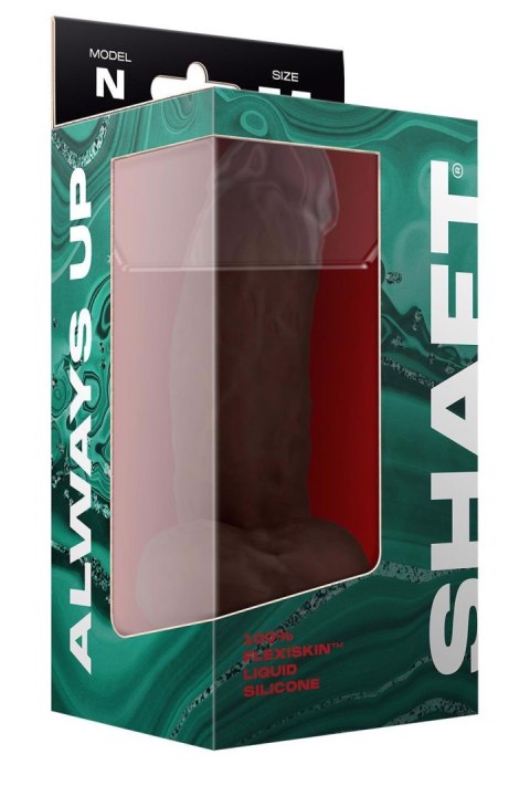 SHAFT MODEL N 7.5 INCH LIQUIDE SILICONE DONG WITH BALLS MAHOGANY SHAFT MODEL N 7.5 INCH LIQUIDE SILICONE DONG WITH BALLS MAHOGANY