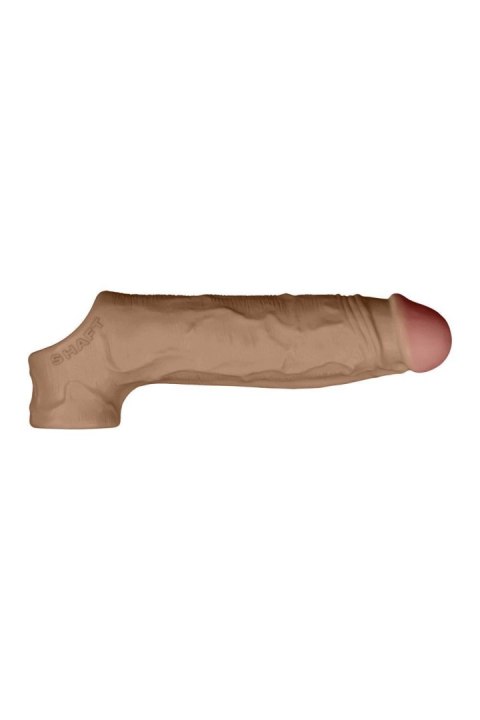 SHAFT SHEATH MODEL F 6.9 INCH LIQUID SILICONE SLEEVE OAK SHAFT SHEATH MODEL F 6.9 INCH LIQUID SILICONE SLEEVE OAK