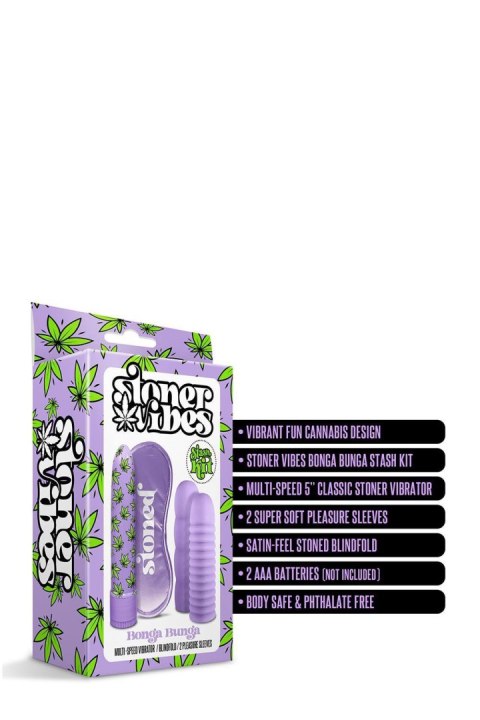 STONER VIBES STASH KIT BONGA BUNGA STONER VIBES STASH KIT BONGA BUNGA