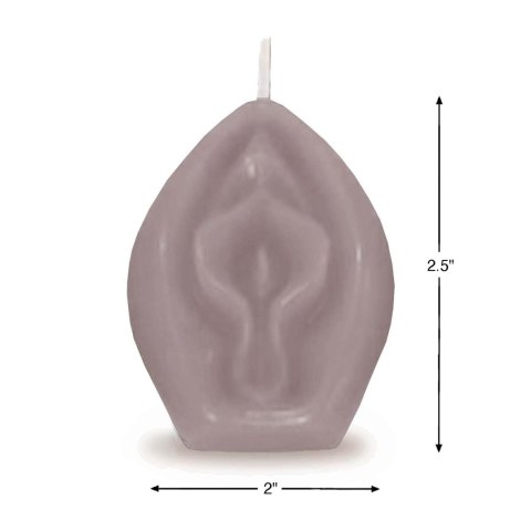 Eden's Candle - Vanilla Scented Vagina - Taupe Eden's Candle - Vanilla Scented Vagina - Taupe