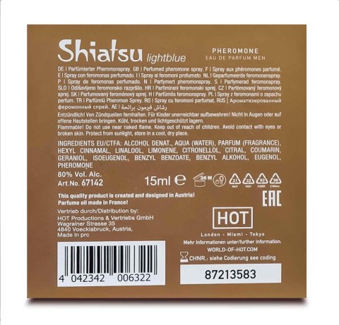 SHIATSU Pheromon Fragrance man lightblue 15 ml SHIATSU Pheromon Fragrance man lightblue 15 ml