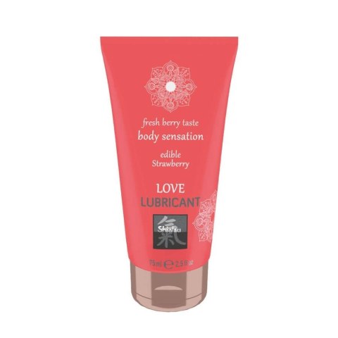 Żel- SHIATSU Love lubricant edible STRAWBERRY Żel- SHIATSU Love lubricant edible STRAWBERRY