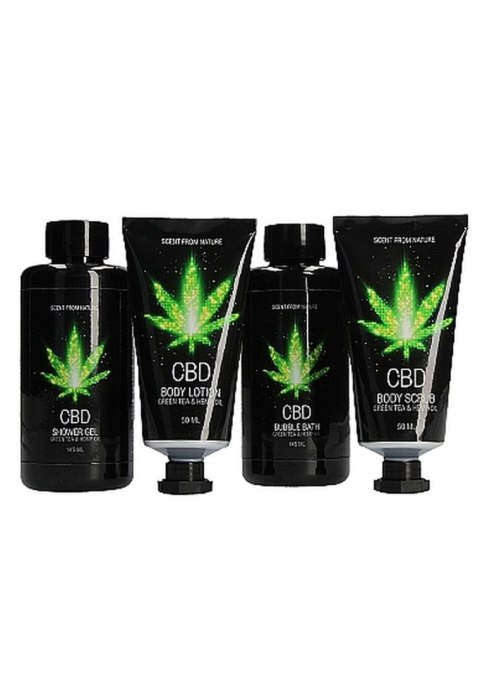 CBD - Bath and Shower - Luxe Gift set - Green Tea Hemp Oil CBD - Bath and Shower - Luxe Gift set - Green Tea Hemp Oil