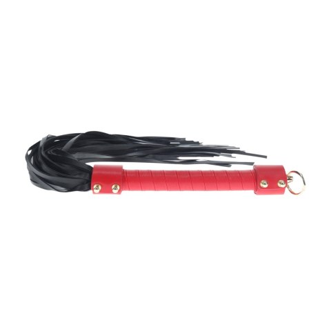 Milan Collection - Flogger - Black/Red Milan Collection - Flogger - Black/Red
