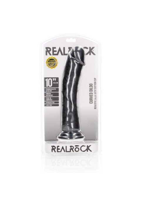 Curved Realistic Dildo with Suction Cup - 10""""/ 25,5 cm Curved Realistic Dildo with Suction Cup - 10""""/ 25,5 cm