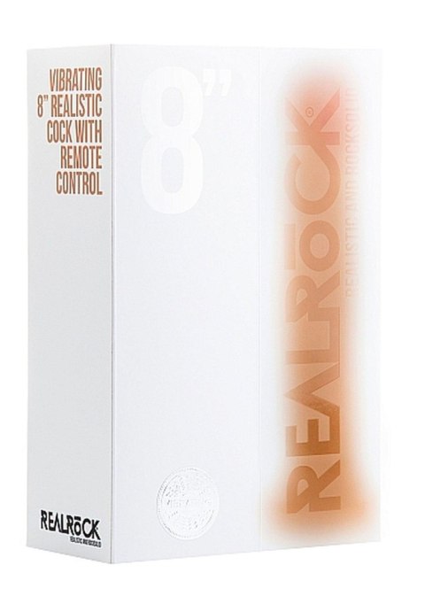Vibrating Realistic Cock - 8"" - Skin Vibrating Realistic Cock - 8"" - Skin