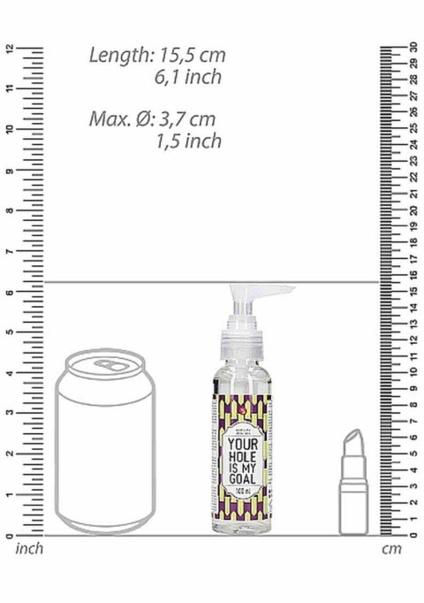 Anal Lube - Your Hole Is My Goal - 100 ml Anal Lube - Your Hole Is My Goal - 100 ml