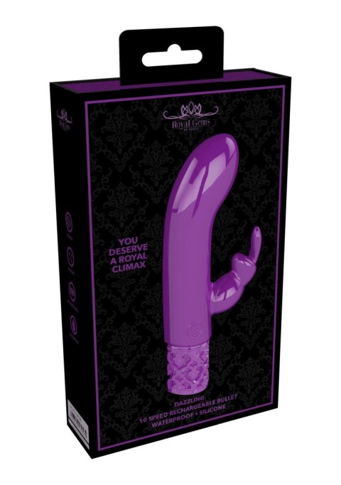 Dazzling - Rechargeable Silicone Bullet - Purple Dazzling - Rechargeable Silicone Bullet - Purple