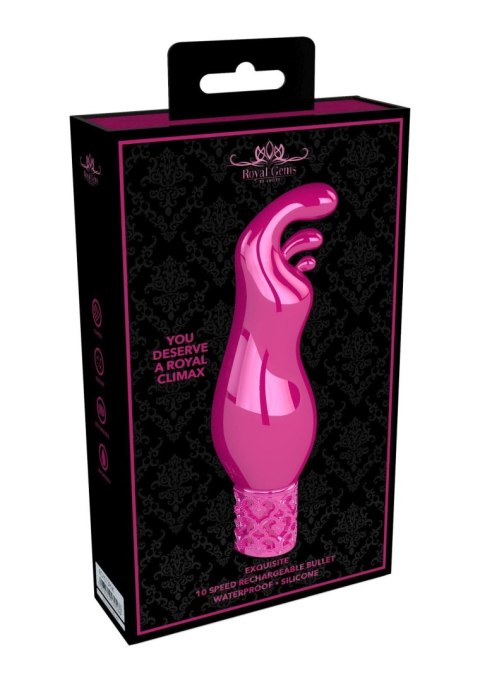 Exquisite - Rechargeable Silicone Bullet - Pink Exquisite - Rechargeable Silicone Bullet - Pink