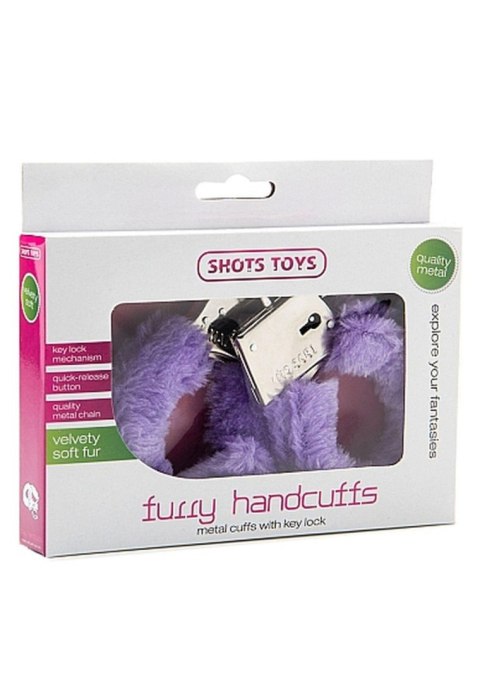 Furry Handcuffs - Purple Furry Handcuffs - Purple