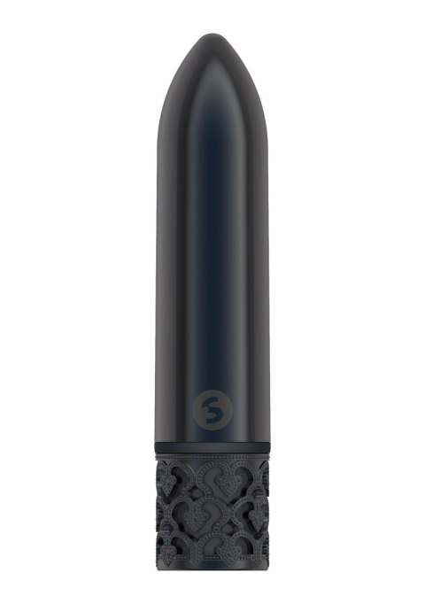 Glamour - Rechargeable ABS Bullet - Gunmetal Glamour - Rechargeable ABS Bullet - Gunmetal