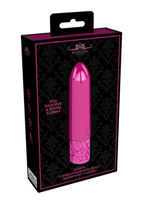 Imperial - Rechargeable Silicone Bullet - Pink Imperial - Rechargeable Silicone Bullet - Pink
