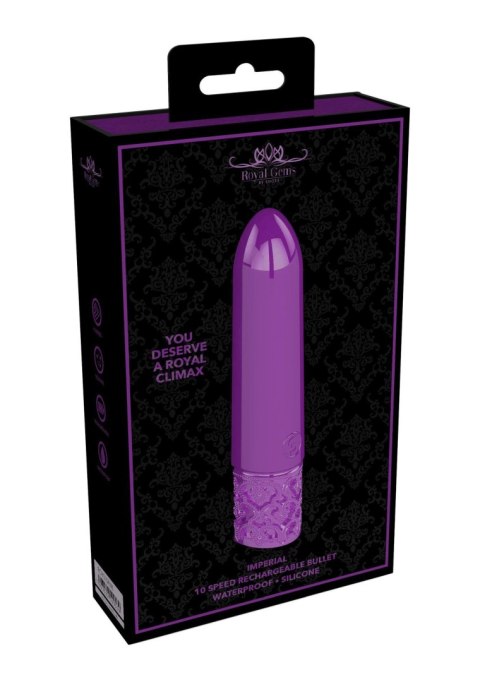 Imperial - Rechargeable Silicone Bullet - Purple Imperial - Rechargeable Silicone Bullet - Purple