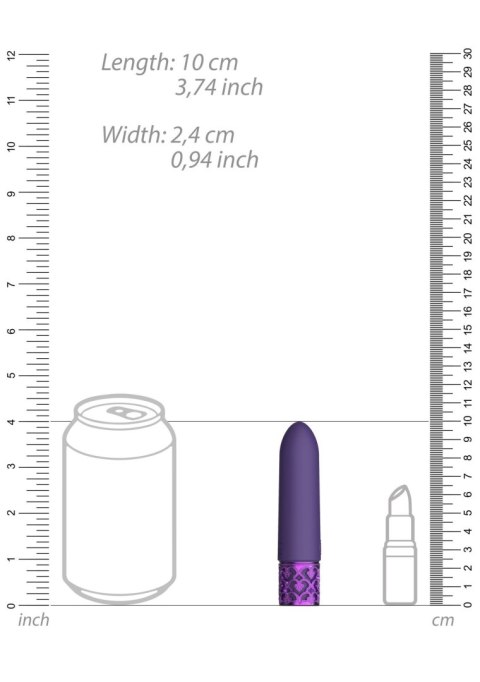 Imperial - Rechargeable Silicone Bullet - Purple Imperial - Rechargeable Silicone Bullet - Purple